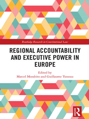 cover image of Regional Accountability and Executive Power in Europe